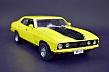 Greenlight 1974 Ford Falcon XB GT 351 Yellow Blaze 1:18 Scale #607 of 708 COA