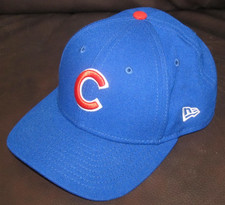 MLB Chicago Cubs Cap Hat Youth Blue Adjustable Snapback New Era 9forty Cool Micr