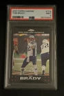 2007 Topps Chrome #TC6 TOM BRADY PSA 9 Mint 9