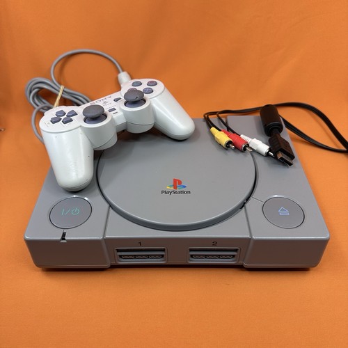 Sony PlayStation 1 PAL SCPH-7502 Console, Psone Controller, AV Cable - Working - Picture 2 of 11