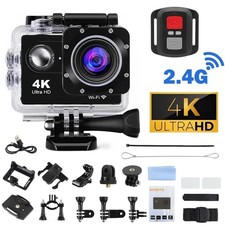 4K Action Camera Sport Video Underwater Waterproof Camera Wifi Remote For Go Pro