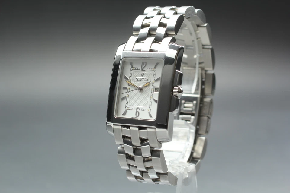 [N NEUWERTIG] CONCORD SPORTVIO 14-36-622-0 Silber Damen Quarzuhr aus JAPAN - Bild 3 von 4