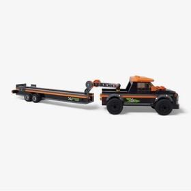 Lego 60085 City Racing 4x4 Truck with Power Boat Missing 1 Sticker Pre-owned