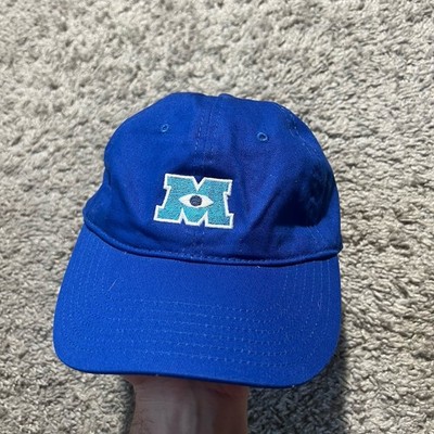 Monsters University Pixar Blue Hat Strapback Dad Disney World Movie Promo