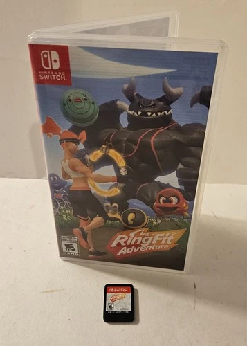 Ring Fit Adventure (Nintendo Switch, 2019) Fitness Game Only (No Ring or manual)