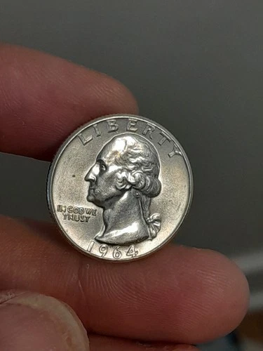 1964 Washington Quarter Uncirculated #1