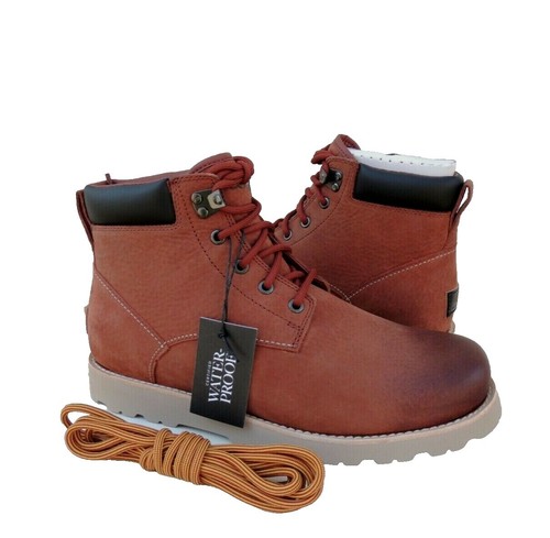 UGG MEN\'S BUTTE WORCHESTER STOUT WATERPROOF LEATHER SNOW BOOTS, EXCNT COND UGG BUTTE WORCHESTER STOUT WATERPROOF LEATHER SNOW MEN main image 2
