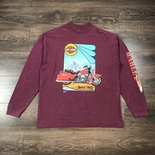 Harley-Davidson Motorcycles Made In The USA Men’s Vintage 90’s Long Sleeve Shirt