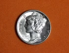 1941-D Mercury Dime #P11115