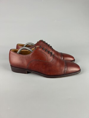 Ermenegildo Zegna Brown Oxford Shoes Size UK8 | eBay display picture 2