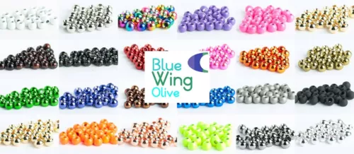 Blue Wing Olive Tungsten Fly Tying Beads - 25 Pack