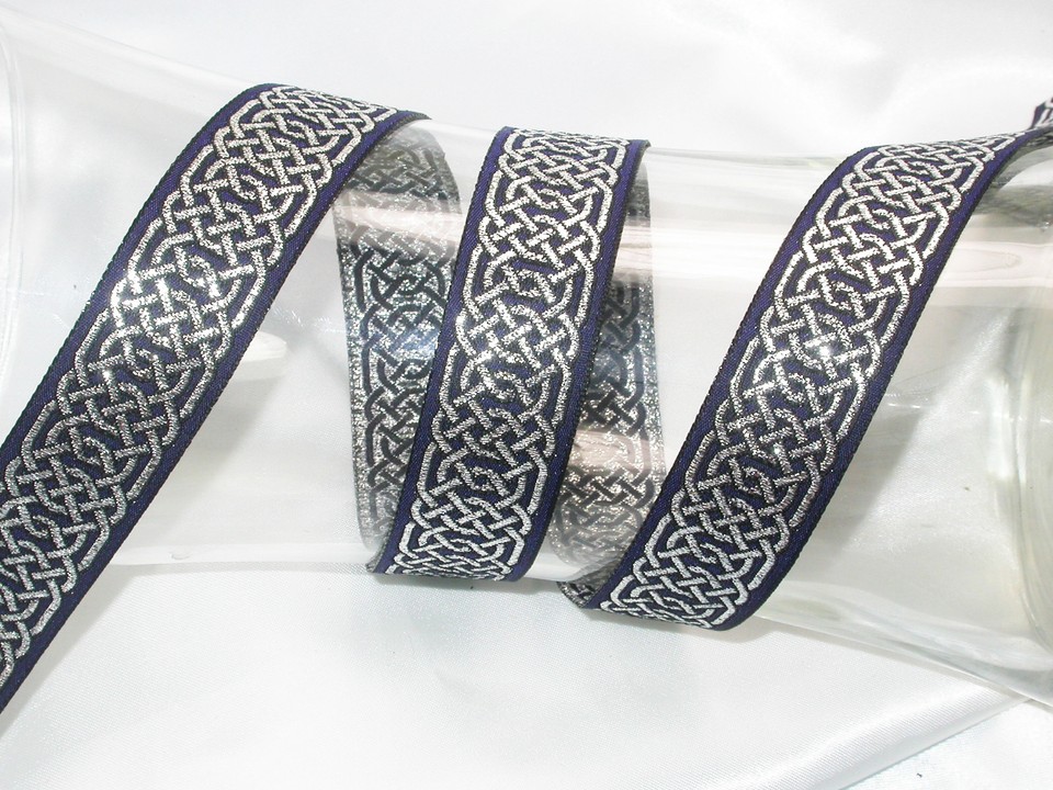 Celtic Rope Ribbon Jacquard Ribbon 1