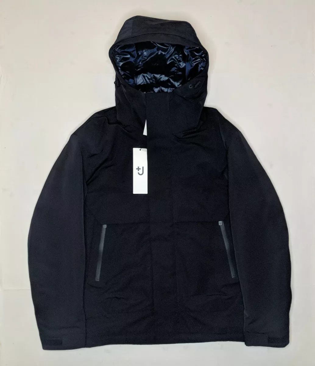 NEW UNIQLO +J JIL SANDER HYBRID DOWN OVERSIZED PARKA BLACK SIZE XXS NEW UNIQLO +J JIL SANDER HYBRID DOWN OVERSIZED PARKA BLACK SIZE XXS