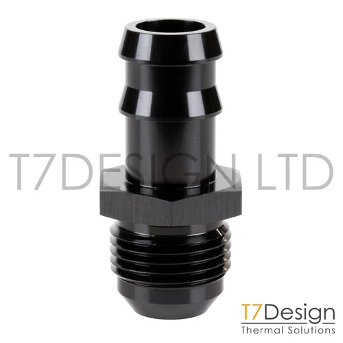AN06 Male to 5/16" Barb Push On Hose End Fitting Adapter -06 JIC - T7Design
