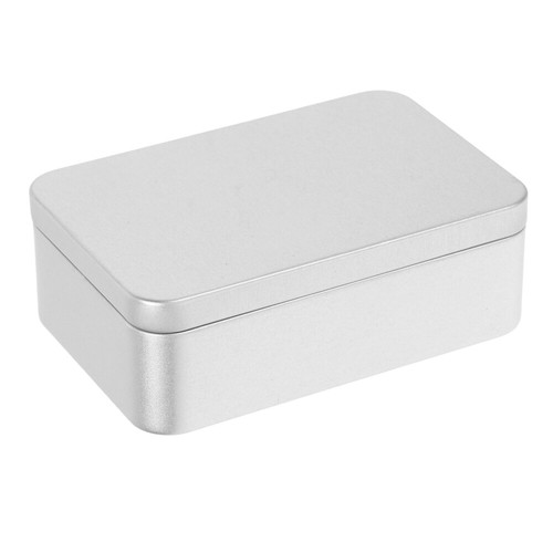 Iron Storage Box Rectangular Tinplate Travel Creative Boxes Photo Containers - Picture 10 of 12