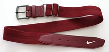 Nike Baseball Belt 3.0 Youth 20"-34" Team Red/White