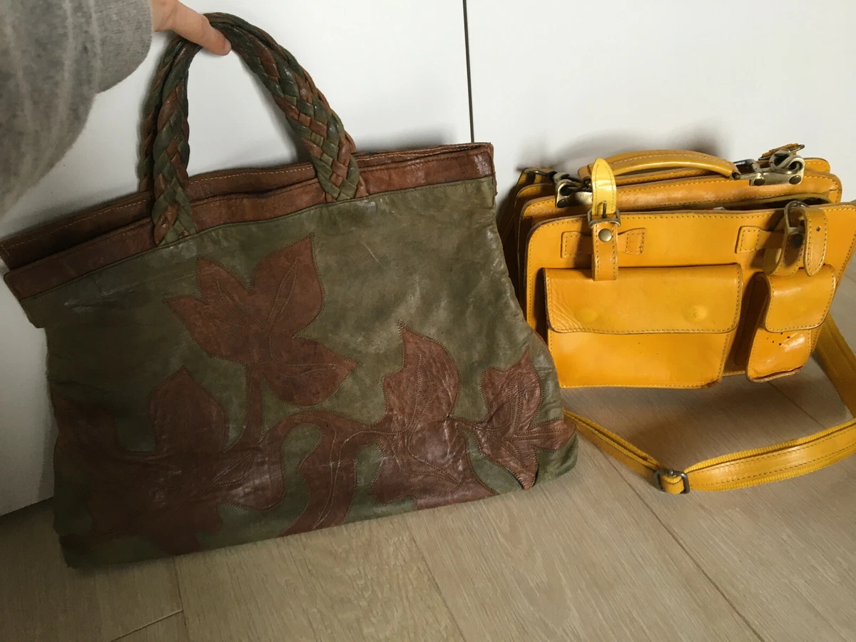 Borsa hotsell gialla pelle