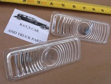 New Set 47 48 49 50 51 52 53 Chevy Truck Replacement Glass Park Light Lens New Set 47 48 49 50 51 52 53 Chevy Truck Replacement Glass Park Light Lens
