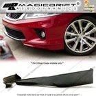 For 13-15 Honda Accord Coupe HF-P Style Front Bumper Lip Side Corner Splitter PU
