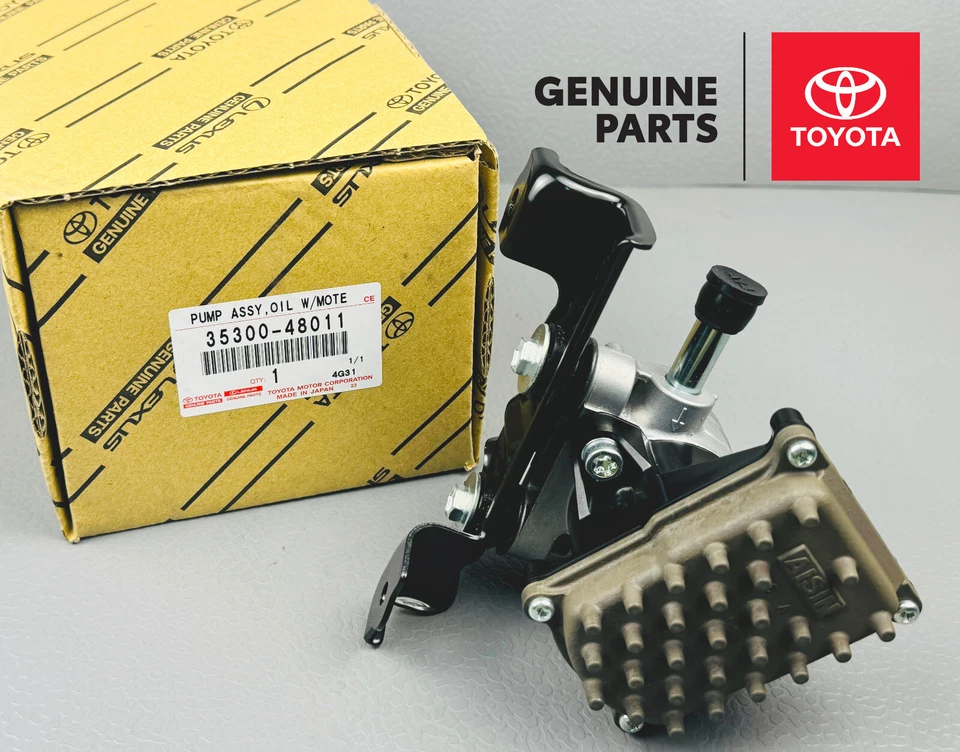 Bomba e motor refrigerador de óleo híbrido 35300-48011 genuíno Lexus RX400h 450h Highlander - Imagem 3 de 4