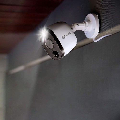 Swann Add-On DVR Wired Bullet PIR Security Camera with Sensor Spotlight, 1080p - Picture 3 of 4