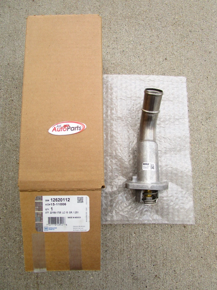 04 - 07 BUICK RAINIER 4.2L ДВИГАТЕЛЯ ОХЛАЖДАЮЩЕЙ ЖИДКОСТИ ТЕРМОСТАТ С КОРПУСОМ OEM НОВЫЙ - Изображение 4 из 4