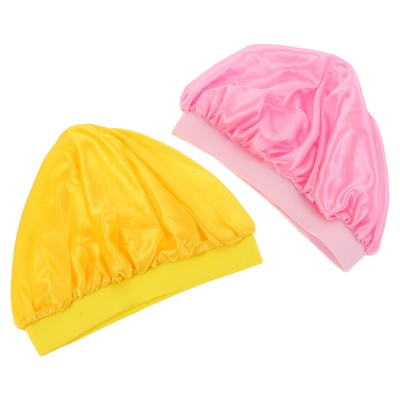 Kids Satin Bonnet Showering Caps Sleeping Hair Bonnet Kids Hair Bonnet