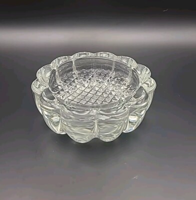 Antique VMC Reims France Glass Furniture Riser/Piano Insulator