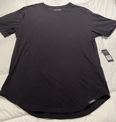 Men's L Legends Work hard stay humble Black Short Sleeved Crew Neck/Scallop Tee