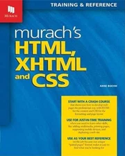 Murach's HTML, XHTML, and CSS by Anne Boehm: Used