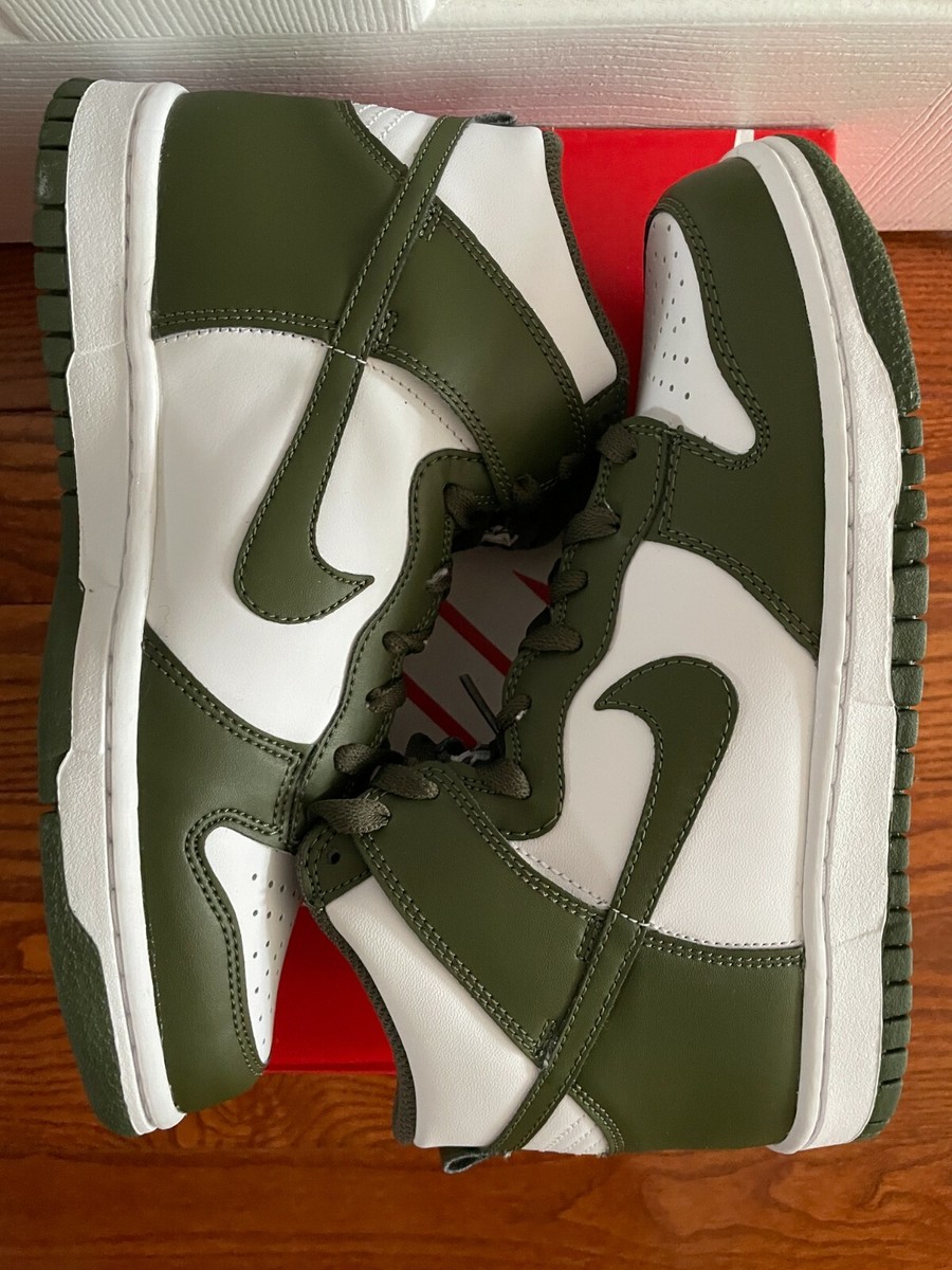 Nike Dunk HIGH カーキ ハイカット シューズ　27.5 NIKE DUNK HIGH CHAMPIONSHIP KHAKI 27.5 - メルカリ