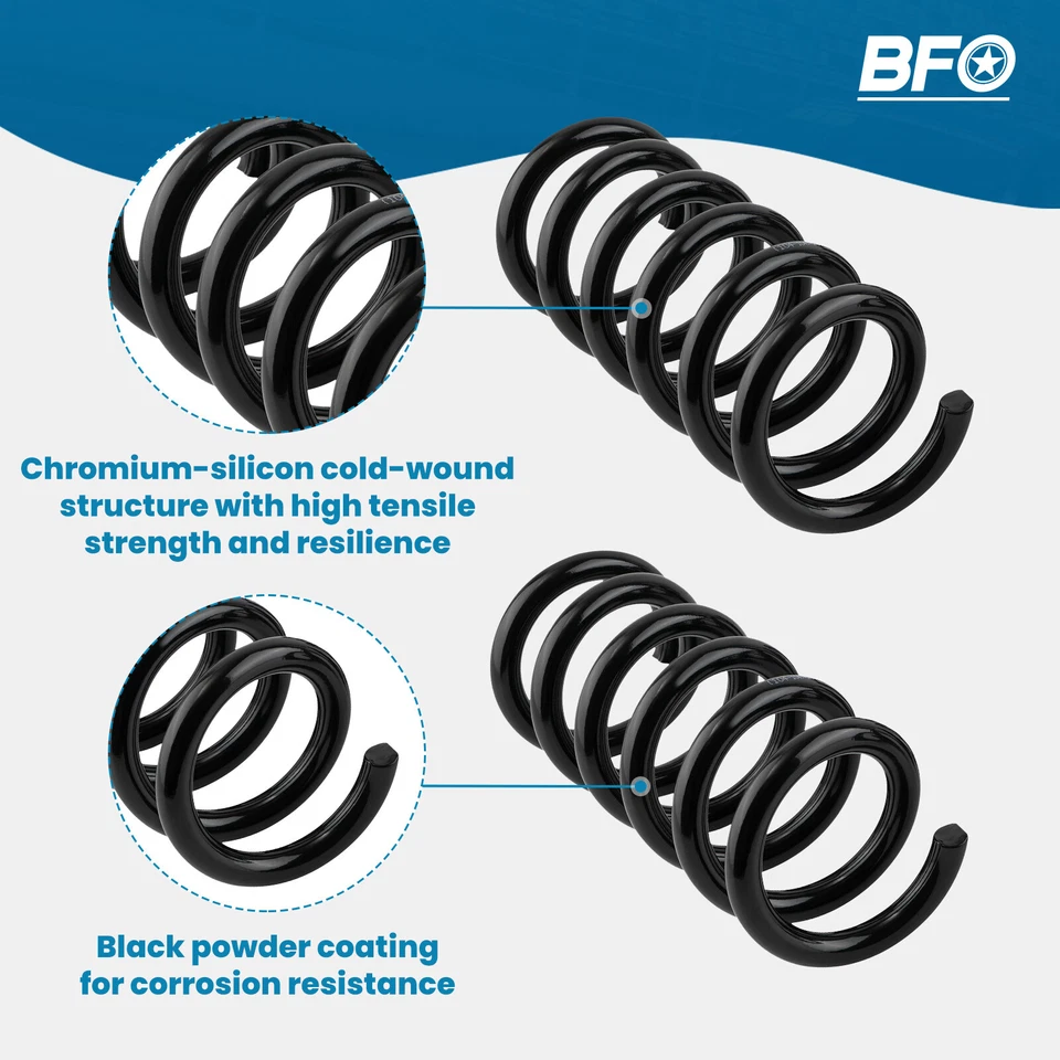 Kit de muelles helicoidales descensores delanteros de 3" para Chevy GMC C1500 1988-1998 Foto 4 de 4