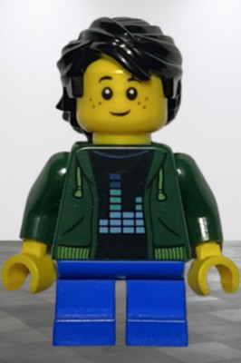 Lego  Freestyle Minifigur adp034, BrickLink Designer Program, Child Kind Junge