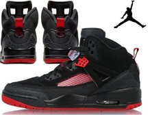 jordan spizike black and red
