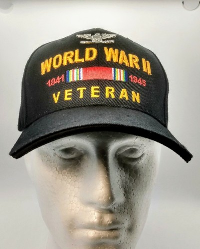 World War II WWII Veteran Baseball Cap 