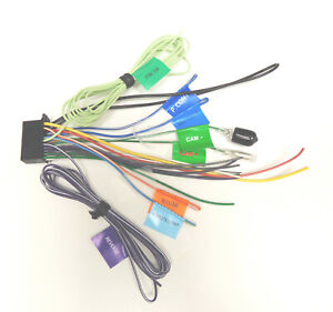 KENWOOD ORIGINAL WIRING HARNESS FOR MODELS DDX6704S DDX6705S DDX6905S