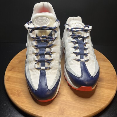 Nike Air Max 95 Women's Size 8 Midnight Navy Laser Orange 307960