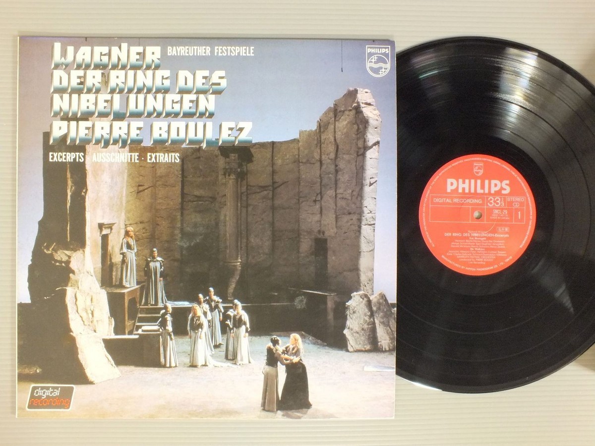 BOULEZ/WAGNER-DER RING DES NIBELUNGEN JPN SNCL29 | eBay