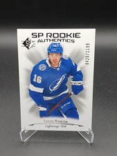 Taylor Raddysh /1119 SP Rookie Authentics - NHL Tampa Bay Lightning