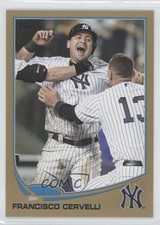 2013 Topps Gold 1818/2013 Francisco Cervelli #552 f6s