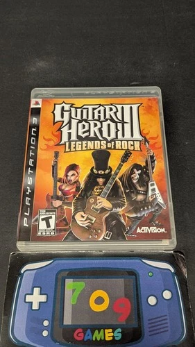 Guitar Hero III Legends of Rock (Sony Playstation 3 PS3, 2007)