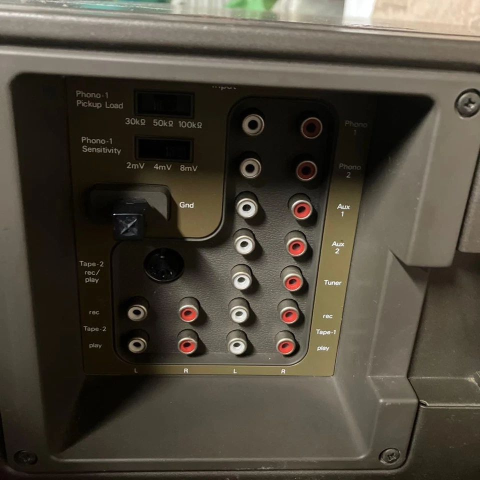 Preamplificador estéreo Sansui CA-2000 de colección probado funcionando Japón  Foto 3 de 4