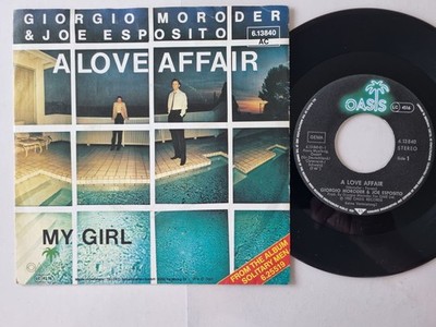 Giorgio Moroder & Joe Esposito - A Love Affair 7'' Vinyl Germany