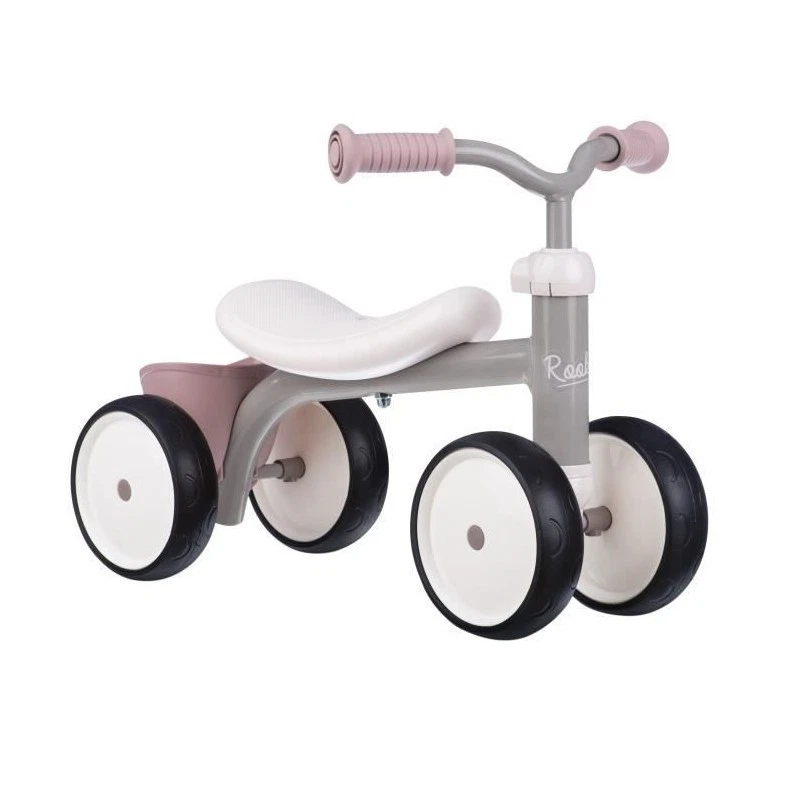 Porteur Rookie Rose en métal pour enfant des 12 mois - Smoby - Photo 2/4