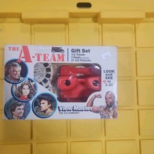 The A TEAM view Master Guft Set With Original Box/ Inserts A50
