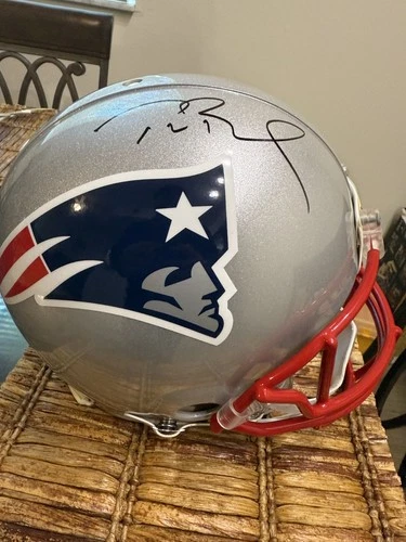 Tom Brady Signed Autographed Full Size Authentic Riddell Helmet  TriStar COA
