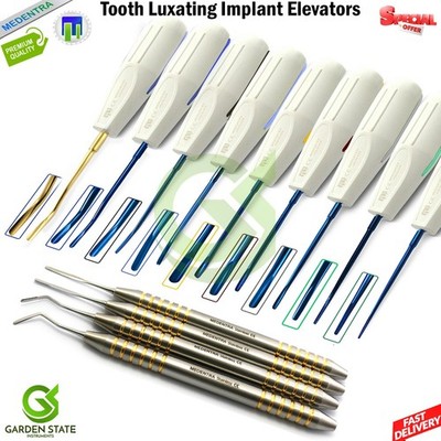 Tooth Luxating Implant Surgical Elevators Periotome Extraction PDL Cut Knives