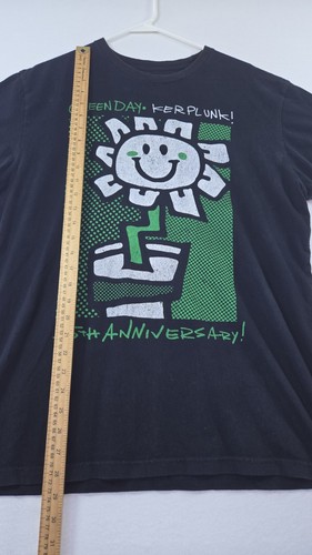 Green Day Mens Kerplunk Flower Pots Retro Distressed Graphic Shirt Mens Sz Large - Picture 3 of 6
