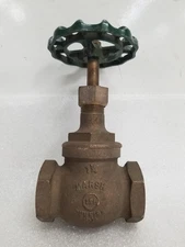 Marsh S-530493 125 Bronze Threaded Globe Valve 1-1/4" NPT