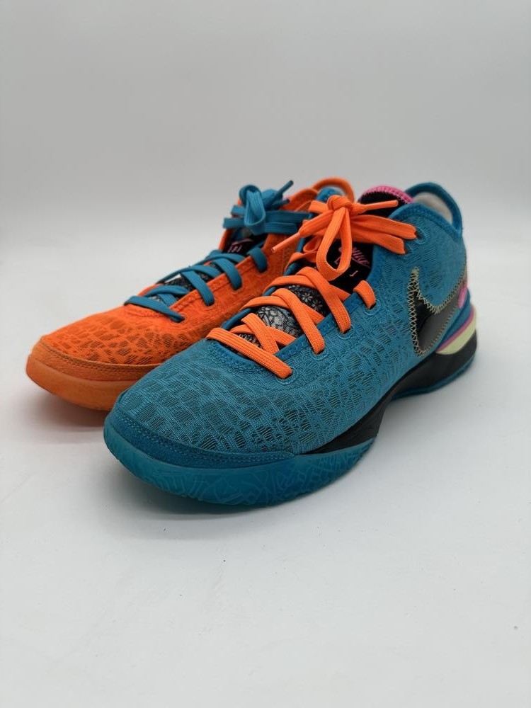 LeBron NXXT Gen オレンジ、ブルー Nike Zoom LeBron NXXT Gen size 9 9.5 Blue Orange Basketball